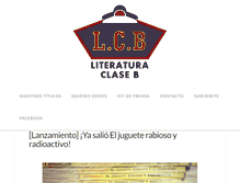 Tablet Screenshot of literaturaclaseb.com